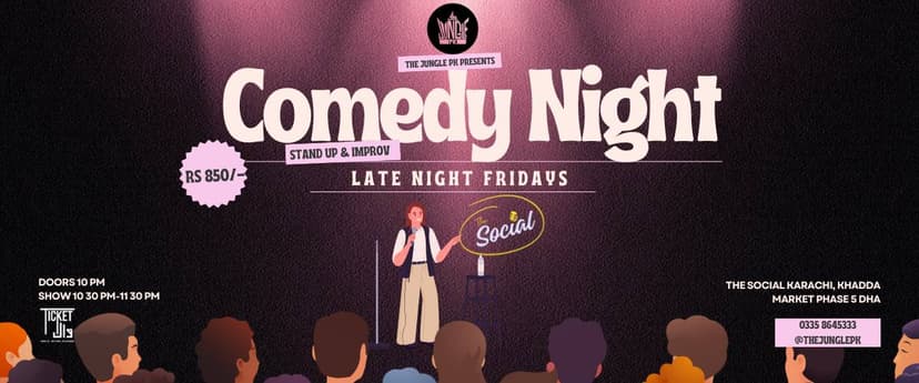 Comedy Night - Late Night Fridays by The Jungle PK