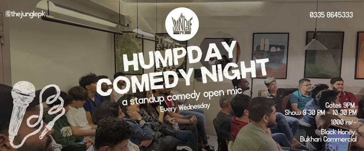 Humpday Comedy Night - Every Wed